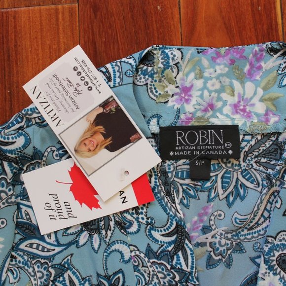 Brand New Artizan by Robin Barre Breezy Chic Topper, Small - Picture 3 of 3